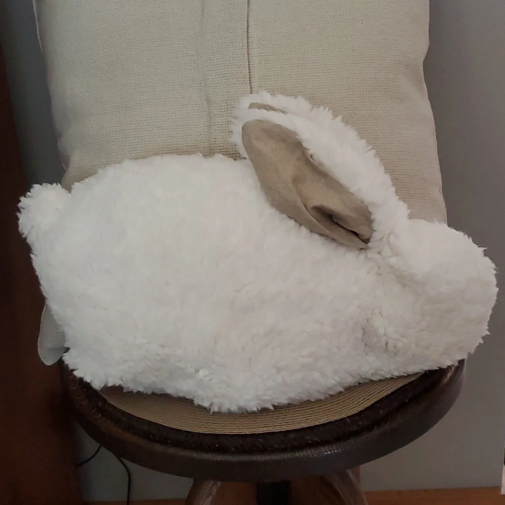 Pottery Barn Sherpa Bunny Pillow